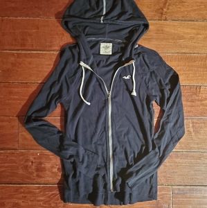 Hollister zip up hoodie
